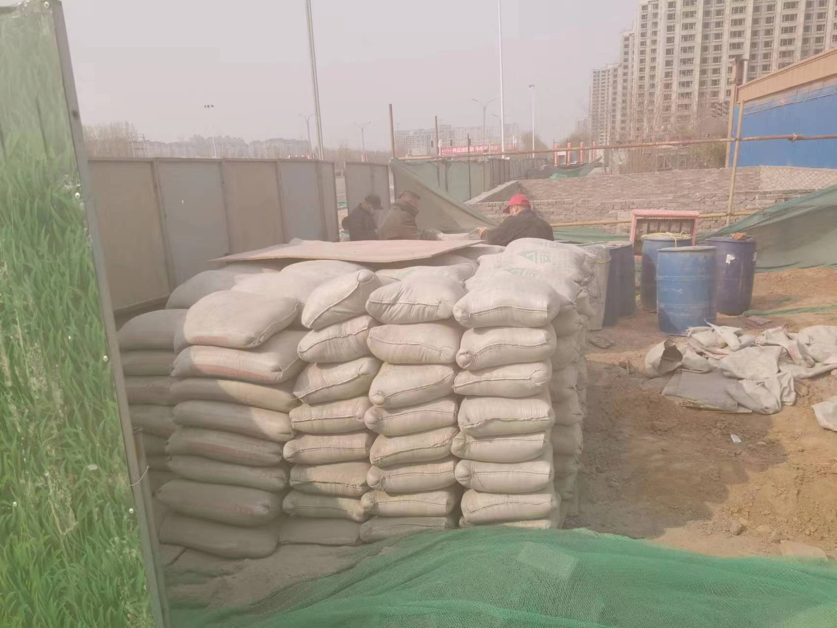 泰丰办事处水泥注浆